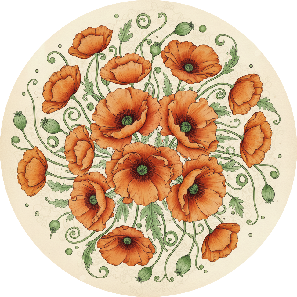 California Orange Poppies