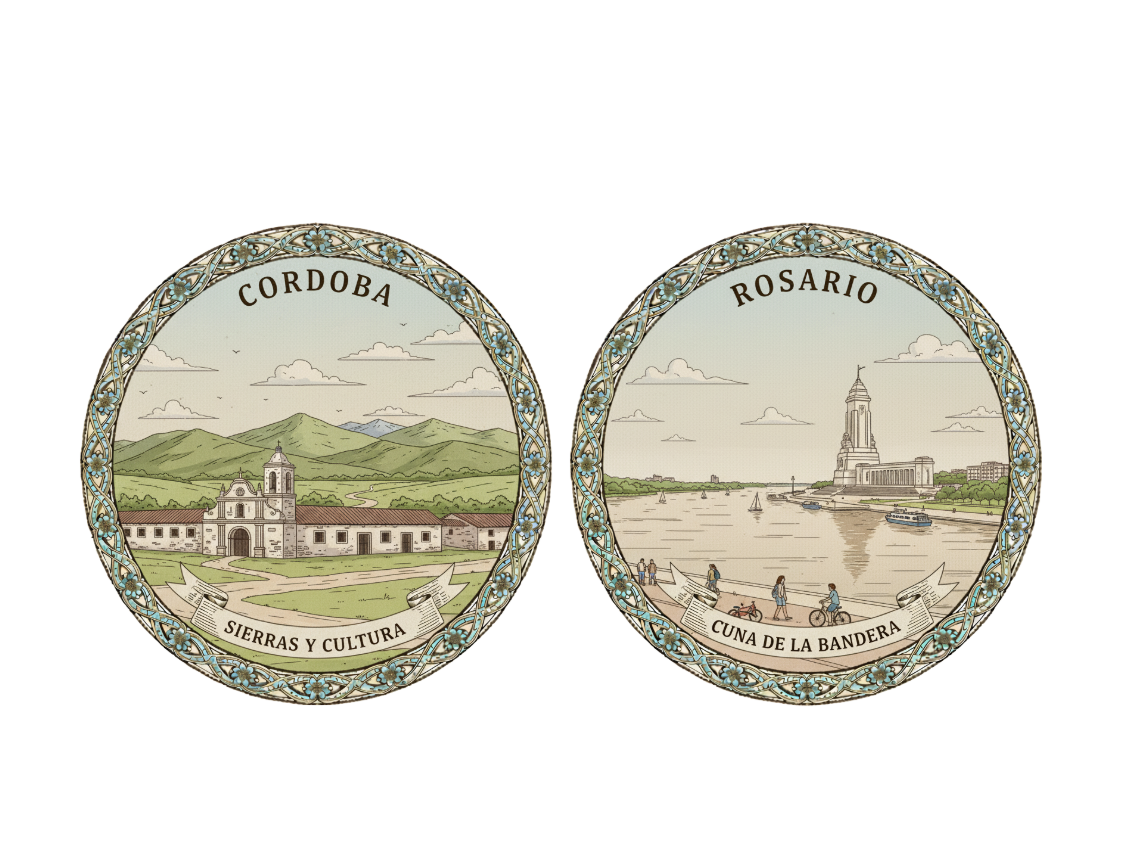 Two Soap Gift Box: Cordoba, Rosario