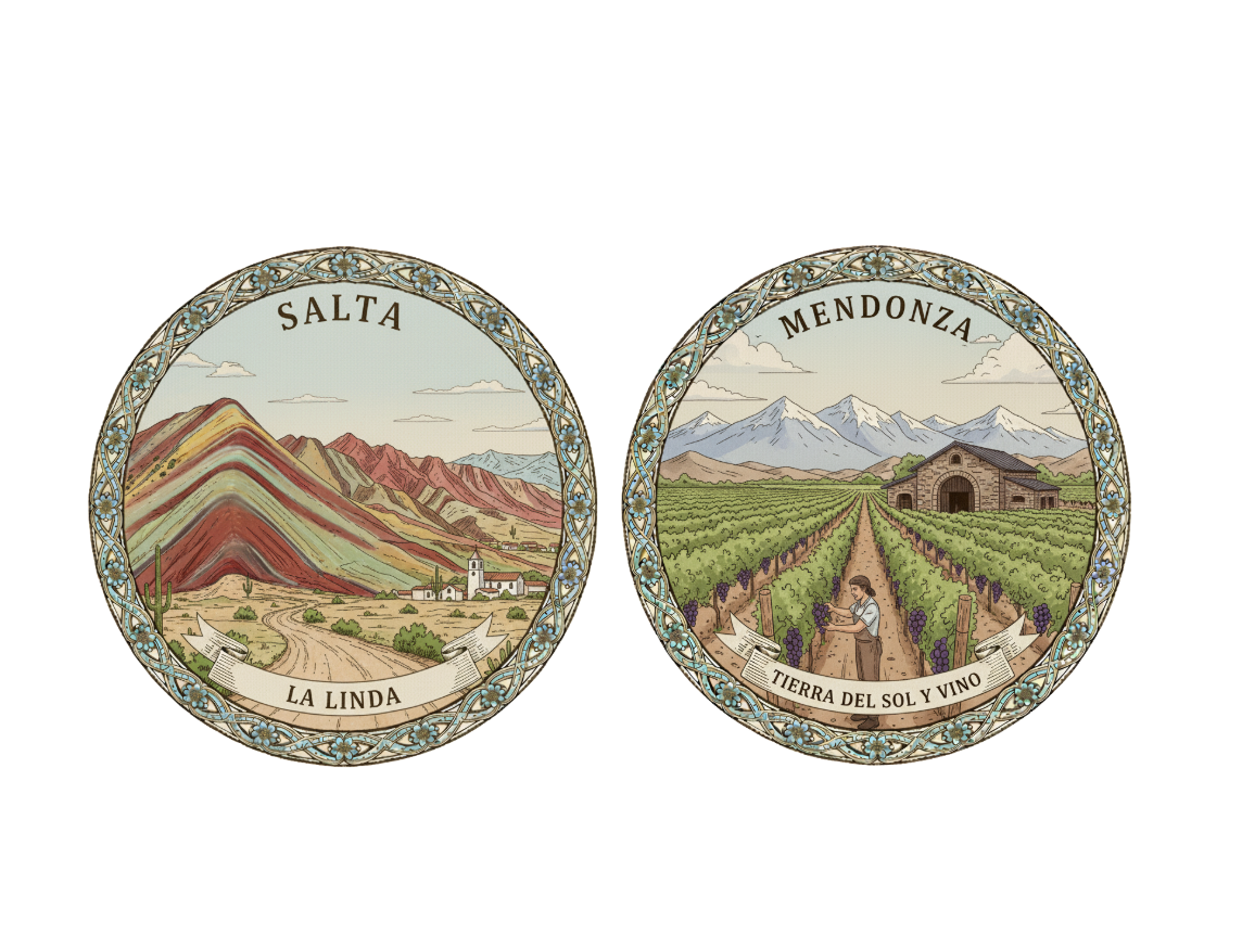 Two Soap Gift Box: Salta, Mendoza