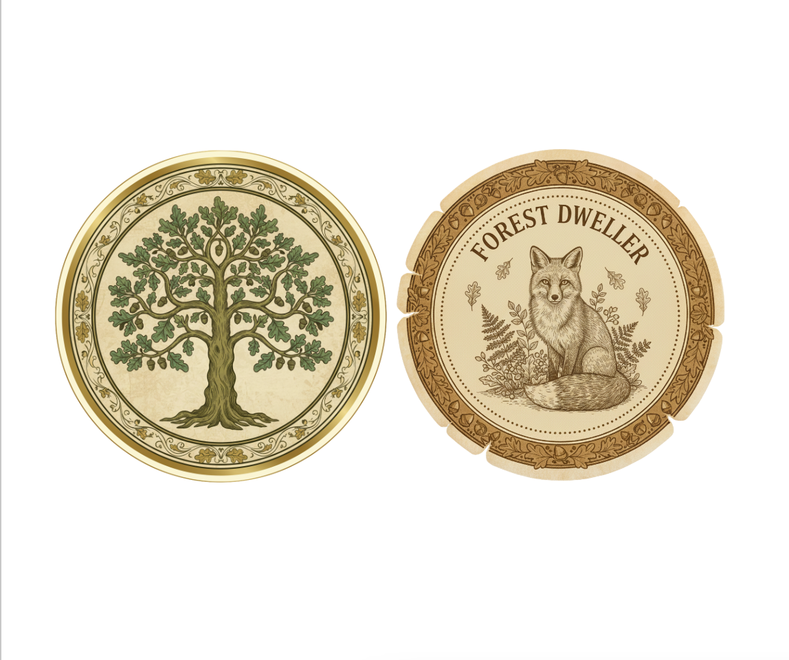 Two Soap Gift Box: Oak Tree, Forest Dweller