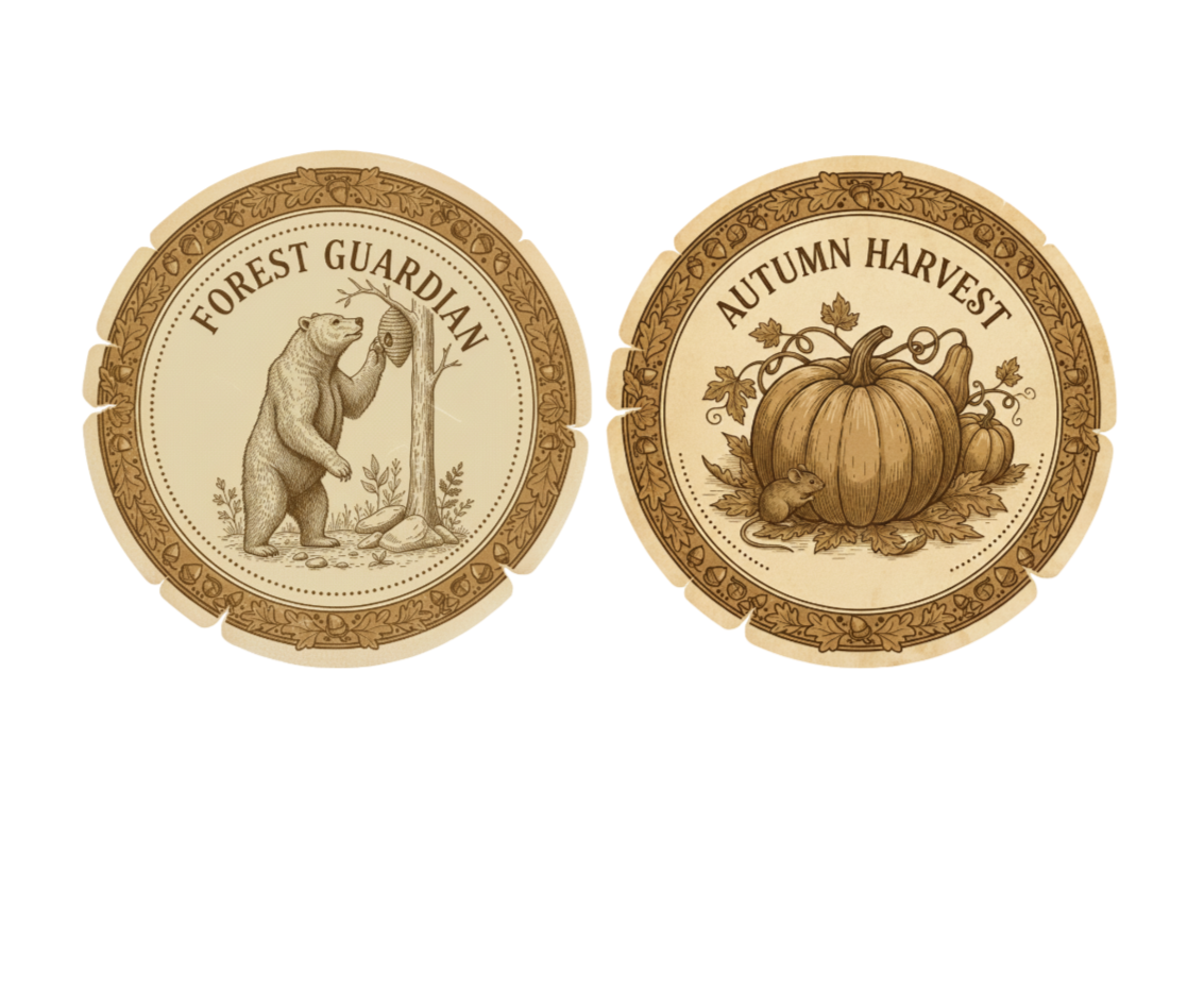 Two Soap Gift Box: Forest Guardian, Autumn Harvest