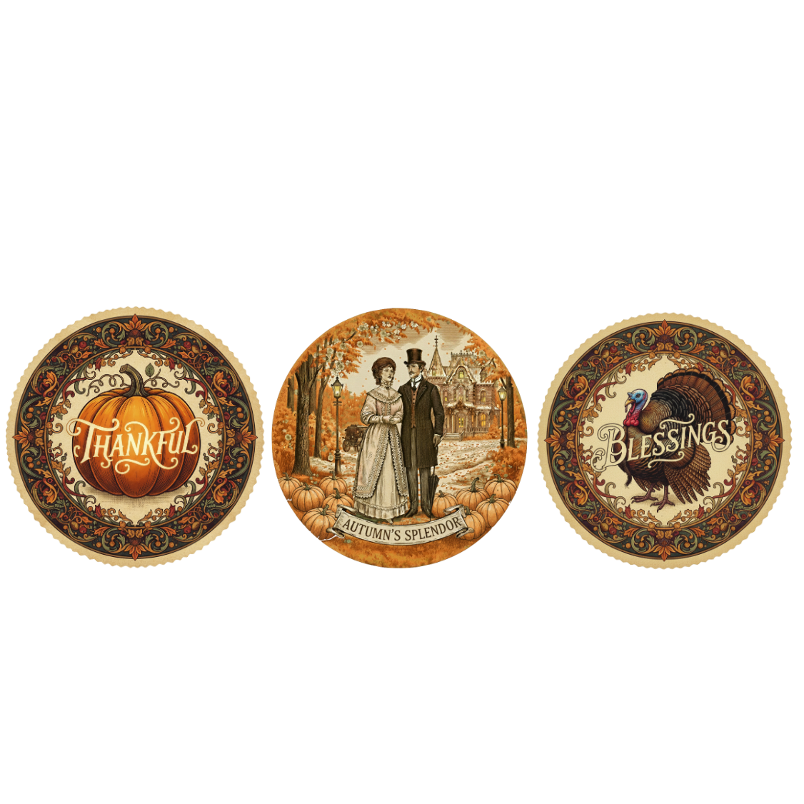 Three Soap Gift Box: Thankful, Autumn's Splendor, Blessings