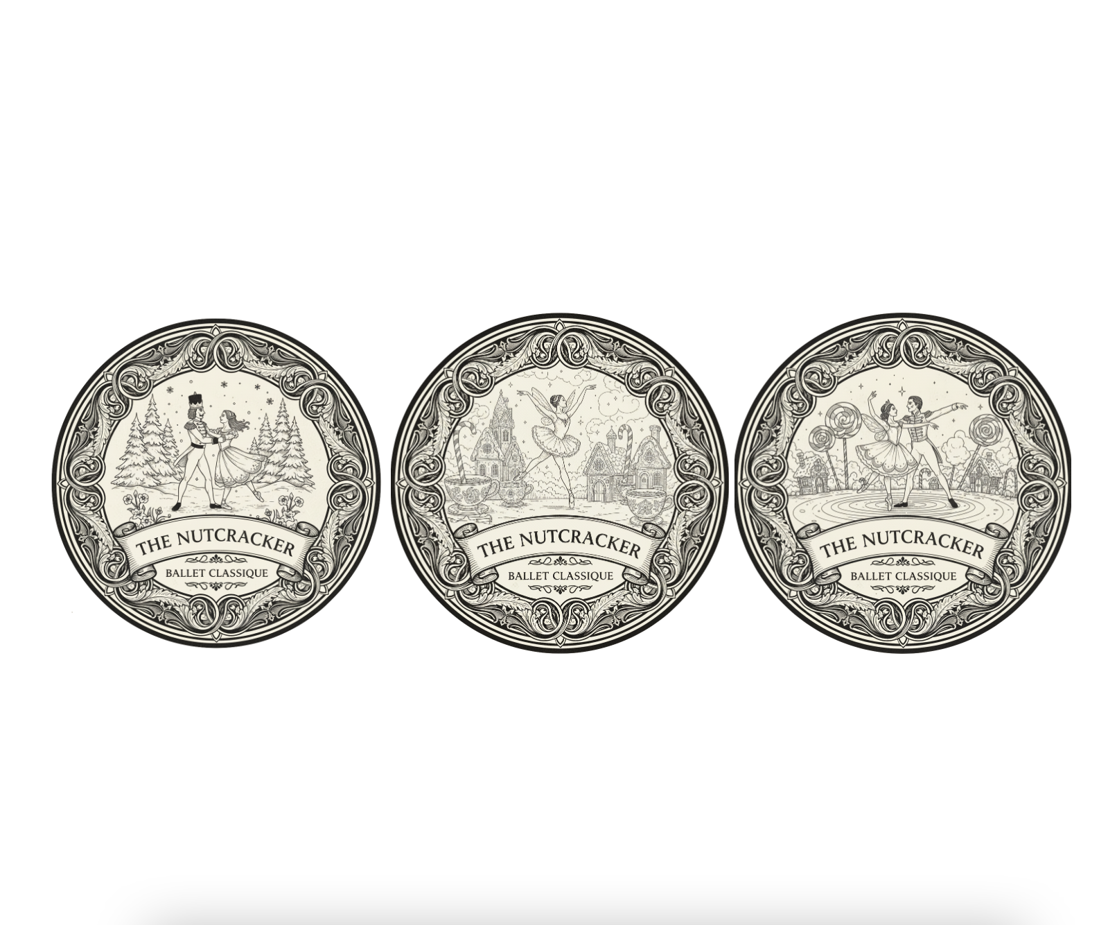 Three Soap Gift Box: The Nutcracker