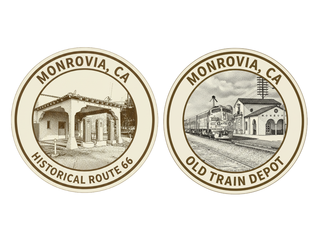 Two Soap Gift Box: Old Train Depot, Historical Route 66