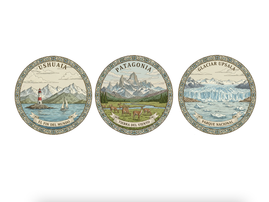 Three Soap Gift Box: Ushuaia, Patagonia, Glaciar Upsala
