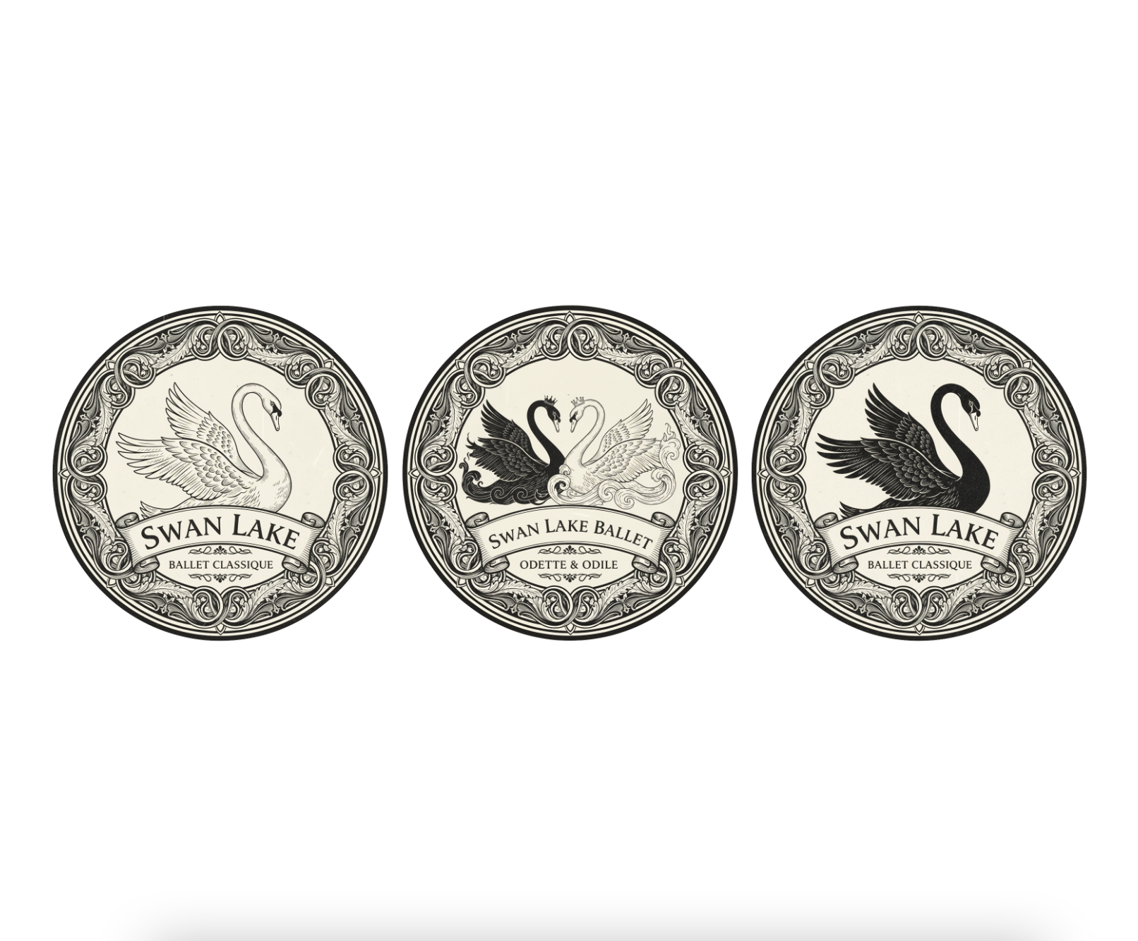 Three Soap Gift Box: The Swans