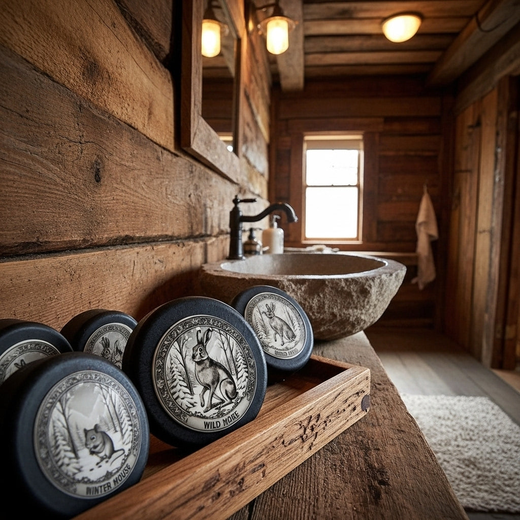 Two Soap Gift Box: Snow Owl, Winter Mouse