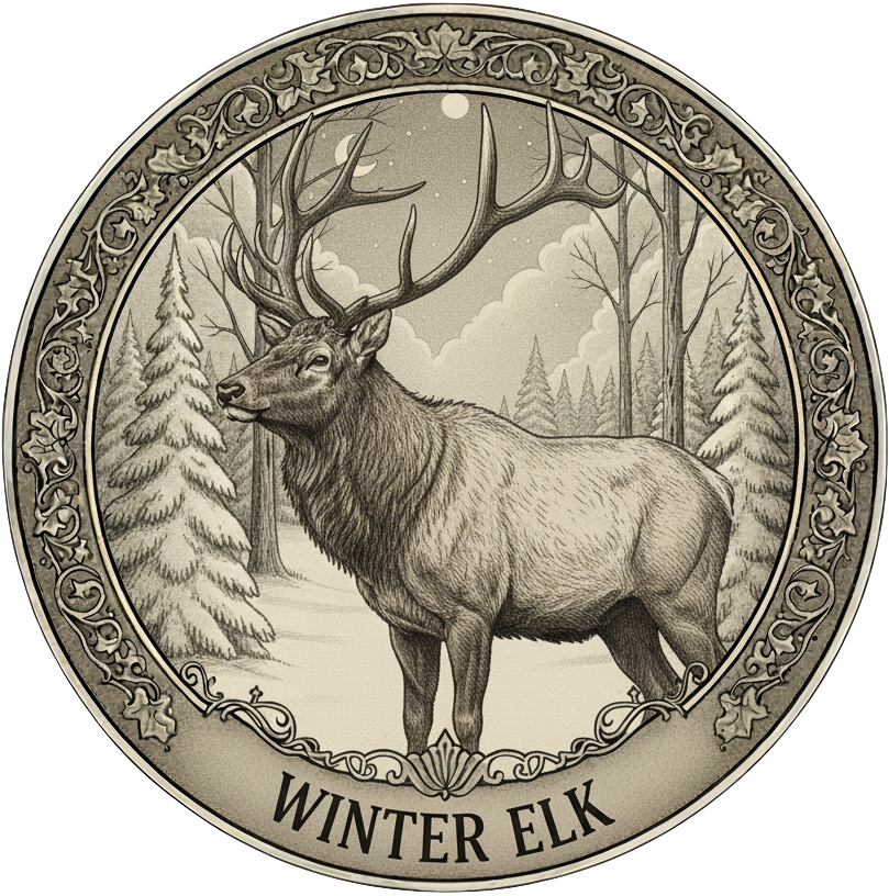 Winter Elk